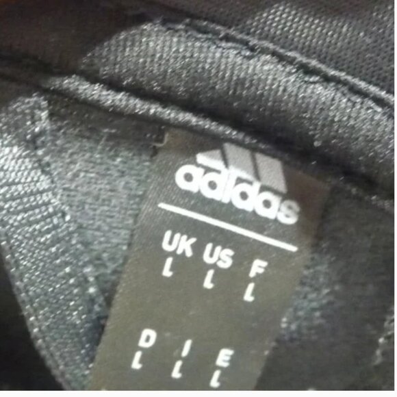 ADIDAS TRACK JACKET SIZE LARGE GRAY - Picture 6 of 8